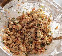 Buffalo kjúklinga salatvefjur
