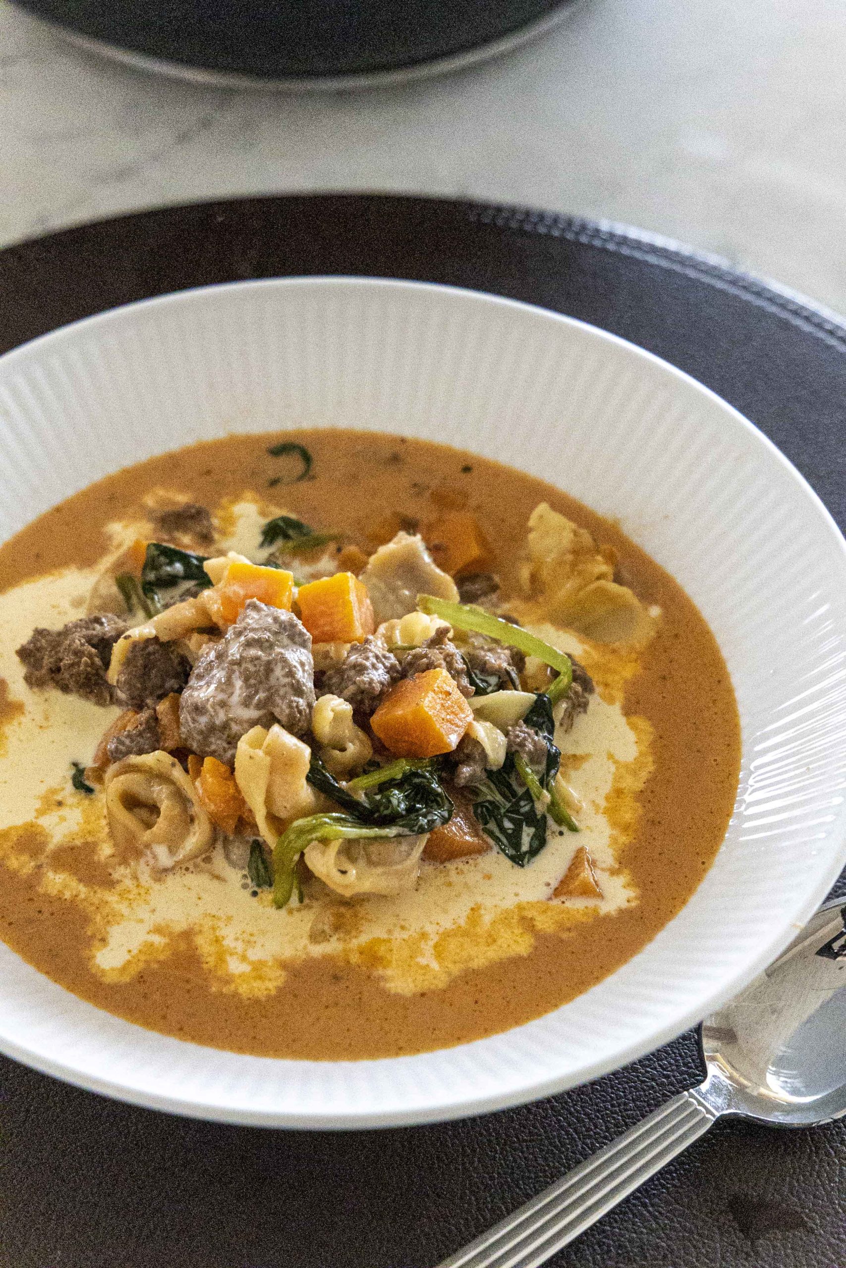 Rjómalöguð Tortellini súpa