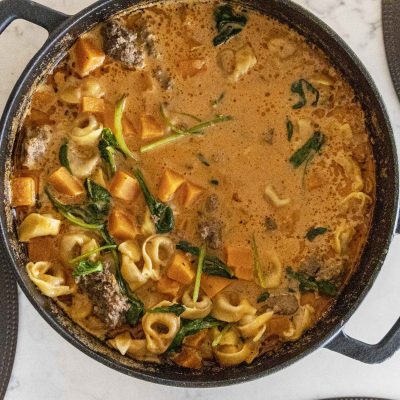 Rjómalöguð Tortellini súpa