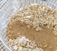 Súkkulaði og hnetusmjörs granóla