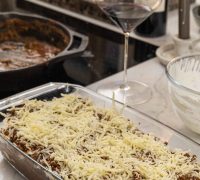 Ljúffengt eggaldin lasagna