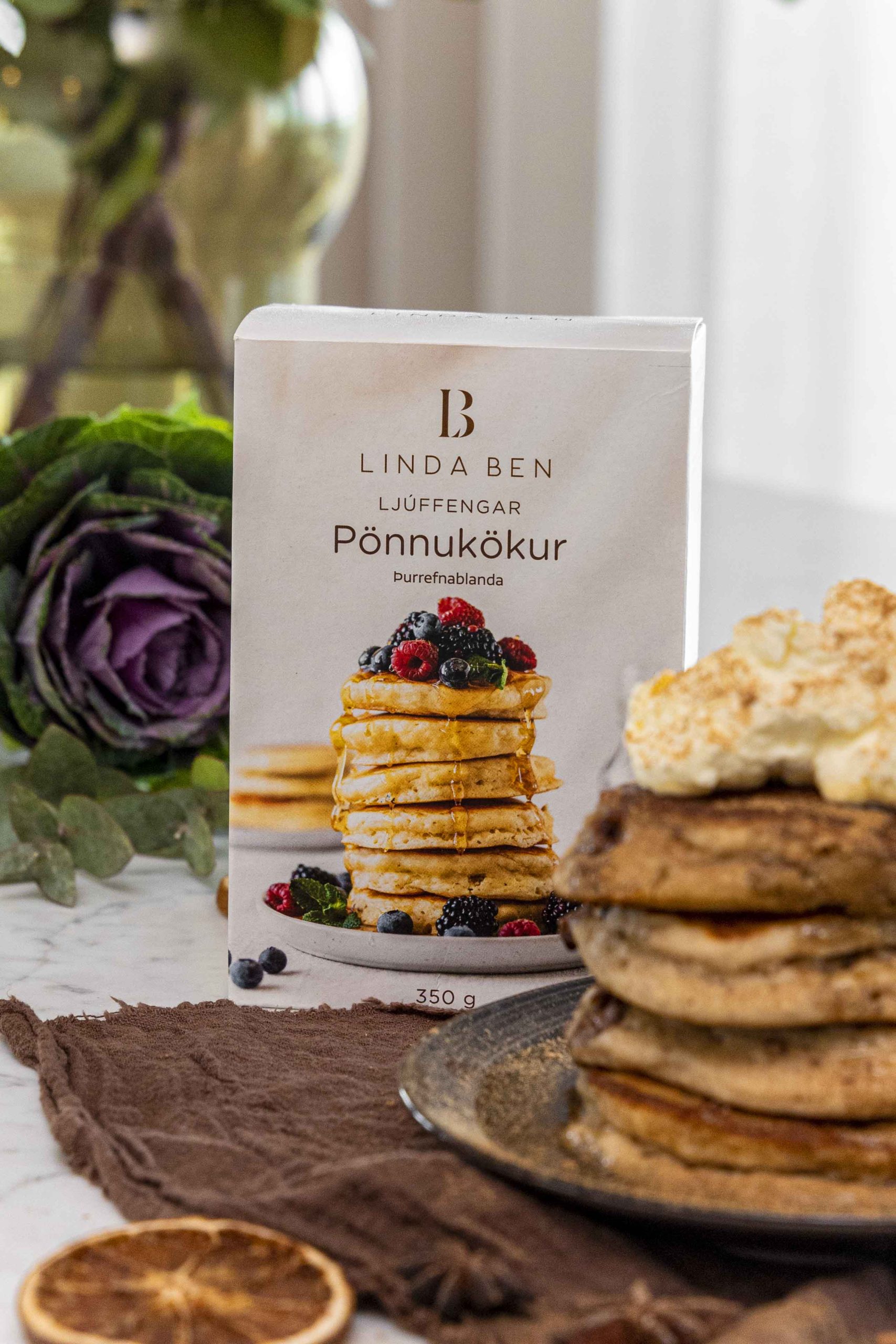 pumpkin spice pönnukökur